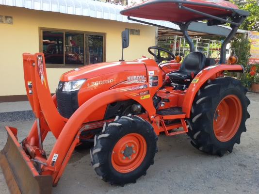 ปัญญาแทรคเตอร์..จัดมาให้ครับ ด่วน!!!คูโบต้า L3608SP พร้อมใบมีดคานบน พร้อมผาน6 ตราช้าง22&times;6รถไร่สีเดิมๆ ทำงาน413ชม จัดส่ง อ.เมือง จ.กำแพงเพชร