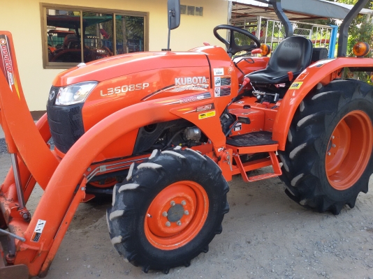 ปัญญาแทรคเตอร์..จัดมาให้ครับ ด่วน!!!คูโบต้า L3608SP พร้อมใบมีดคานบน พร้อมผาน6 ตราช้าง22&times;6รถไร่สีเดิมๆ ทำงาน413ชม จัดส่ง อ.เมือง จ.กำแพงเพชร