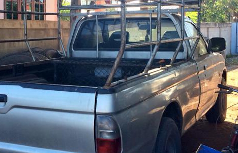 **78,000 บ.ต่อรอง/// กระบะตอนเดียว MITSU. L200 STRADA 2.5 ปี47/04 LPG+เบนซิน **ขาย L200 STRADA 2.5 ปี04 กระบะตอนเดียว ติดLPG สุดประหยัด คอกเหล็กเสริม พร้อมใช้งาน ราคาเบา MITSUBISHI L200 STRADA 2.5 SINGLECAB MT ปี47/04 เกียร์ธรรมดา วางเครื่องNISSAN SR20-LP