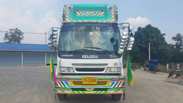 ขายรถบรรทุก 10 ล้อล่องรั้ว ISUZU FVM 230 แรงม้าปี 2550 ราคา 1350000