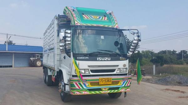 ขายรถบรรทุก 10 ล้อล่องรั้ว ISUZU FVM 230 แรงม้าปี 2550 ราคา 1350000