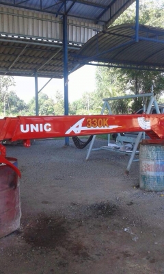 ขายเครนUNIC 3.3ตัน3ปอก ท้องวีพร้อมอุปกรณ์ติดตั้ง