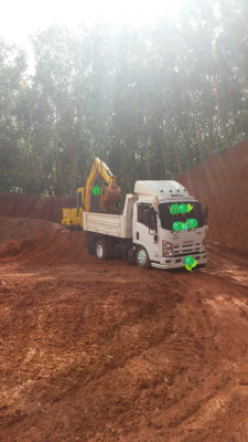 ขายรถแบคโฮ MITSUBISHI M4050 สามารถคีปไม้ใส่รถ10ล้อรั้ว4ไม้ได้เลย ราคา 360000