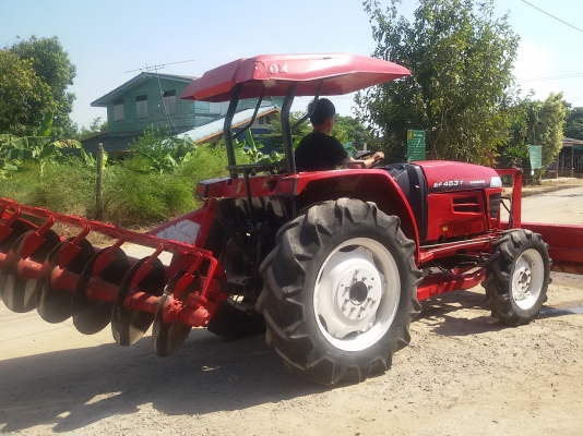 ยันม่าร์45 แรง  ราคา288000บาท มีไบมีดหน้า ผาน6ไบ24นิ้ว ไมร์1666ช.ม.พร้อมใช้งาน โทร0813655997 อำพร พาเจริญ ต วังบัว อ คลองขลุง จ กำแพงเพชรราคานี้ยังต่องลองได้อีกนะครับ