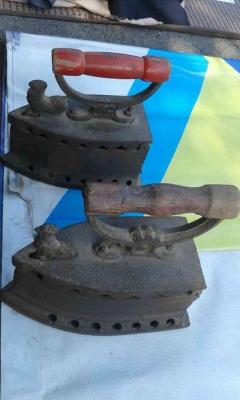 เหมาคู่เตารีดหัวไก่งานเก่า 7 รู