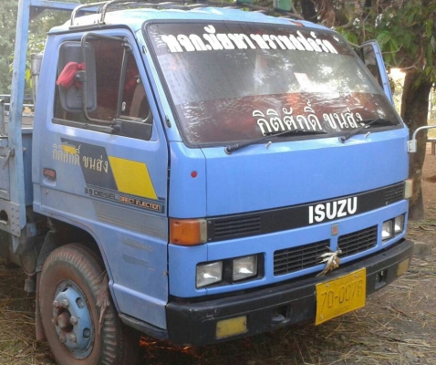 หกล้อ อีซูซุ NPR115 เกียร์สั้น ช่วงล่างใหญ Fหน้า F หลัง ยาว5ม สภาพดีสวยบางเดิมพร้มใช้ ทะเบียนพร้อมโอน