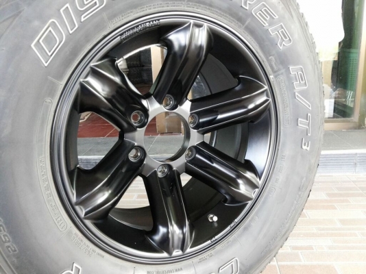 ล้อแม็กเล็บเหยี่ยว 16x8 พร้อมยาง cooper discoverer at3 265/70/16