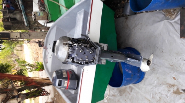 ขายเรือไฟเบอร์พร้อมเครื่อง