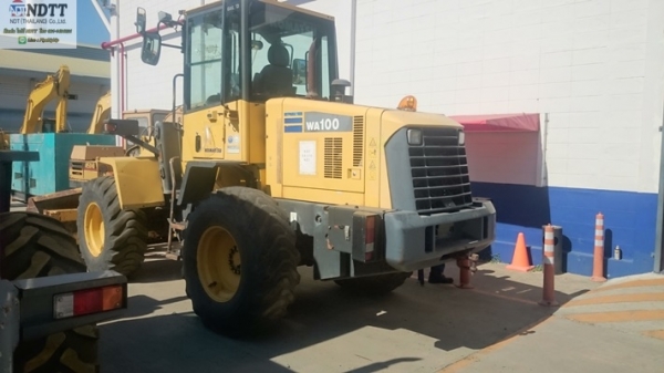 KOMATSU WA100-5 ปี2006 รถเก่าญี่ปุ่นไม่เคยใช้งานในไทยครับ