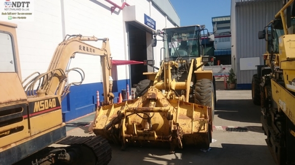 KOMATSU WA100-5 ปี2006 รถเก่าญี่ปุ่นไม่เคยใช้งานในไทยครับ