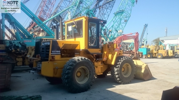 KOMATSU WA150-1 8706ชม. ปี1992 รถเก่าญี่ปุ่นไม่เคยใช้งานในไทยครับ