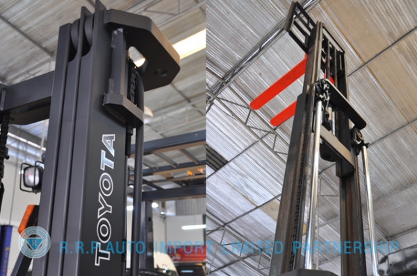 ขายรถโฟล์คลิฟท์มือสอง TOYOTA รุ่น 6FD20-31021 ราคา 295,000 บาท นำเข้าจากประเทศญี่ปุ่น 100\% ไม่เคยใช้งานในไทย