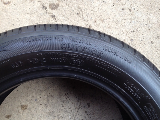 ยางMICHELIN รุ่น ENERGY xm1.175 65R15 ปี2014 สภาพสวยมากๆดอกเยอะมากๆไม่มีปะ