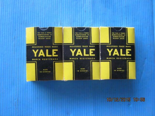 ขายแม่กุญแจYALE Made in Germany. งานเก่าๆขนาด45 mm.