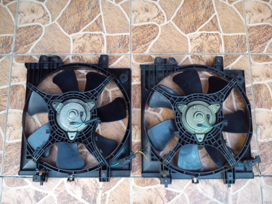 พัดลมหม้อน้ำ เผื่อของรถรุ่นไหนใช้มอเตอร์ทรงแบบนี้