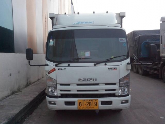 ขายรถ ISUZU NPR 130 แรง ปี2013 สภาพดี ติดcng จากศูนย์