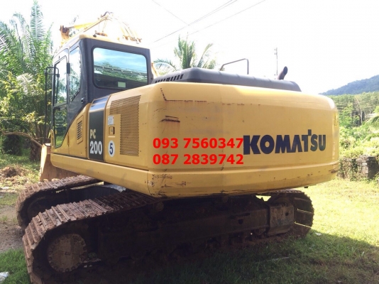 ขายแบคโฮ KOMATSU PC200-7ทำงาน 5,2XX ชม.