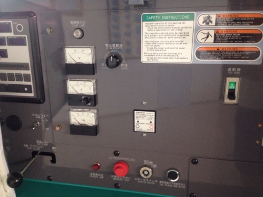 เครื่องปั่นไฟใหม่ Denyo DCA-45ESI (45kva) Made in Vietnam สนใจโทร. 080-6565422 (หนิง)