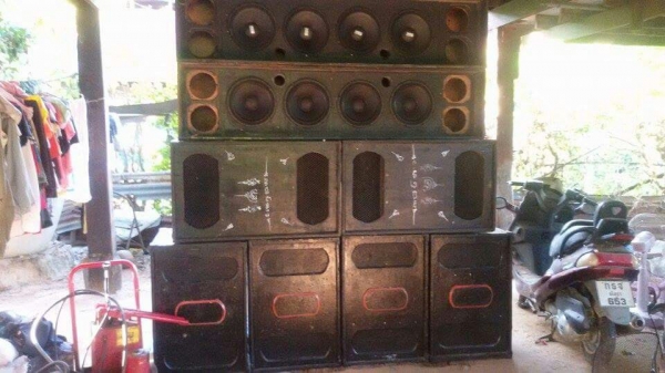 ขายเครื่งเสียงกลางแจ้งยกชุดหรือแยกขาย