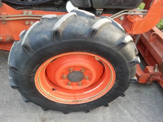 คูโบต้า L4508 ดีไอ 2 เพลาพร้อมใบมีดดันหน้าตราช้าง เล่มทะเบียนพร้อม