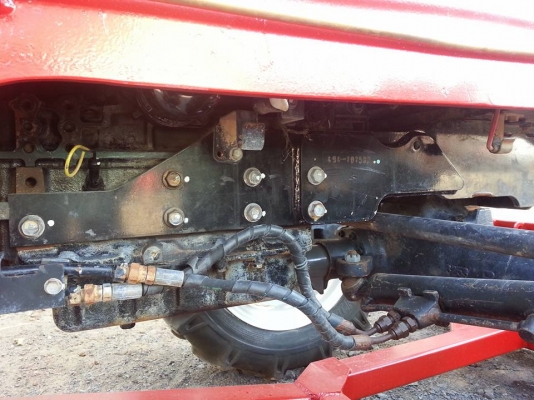 ยันร์ม่า EF494T 4 WD พร้อมใบมีดดันหน้า...เล่มทะเบียนพร้อม