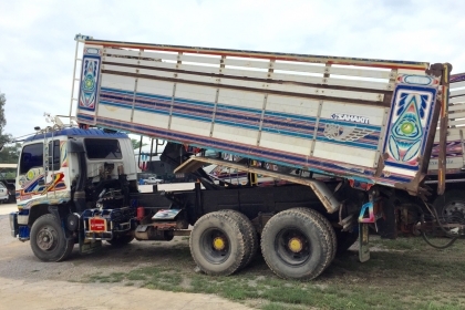 10ล้อดั้มมิเนียมแม่+ลูก ISUZU DECA 270ปี51 MAX LOAD รถวิ่งงานอยู๋