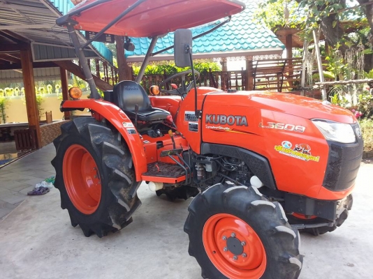 คูโบต้า L3608 4 WD ตัวเปล่า ทำงาน 311 ชั่วโมง...เล่มทะเบียนพร้อม