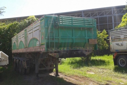 หางเซมิดั้ม ยาว9เมตร3เพลาแท้ ของอู่ ส.สมบัติปี50 มิเนียม