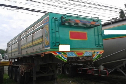 หางเซมิดั้ม ยาว9เมตร3เพลาแท้ ของอู่ ส.สมบัติปี50 มิเนียม