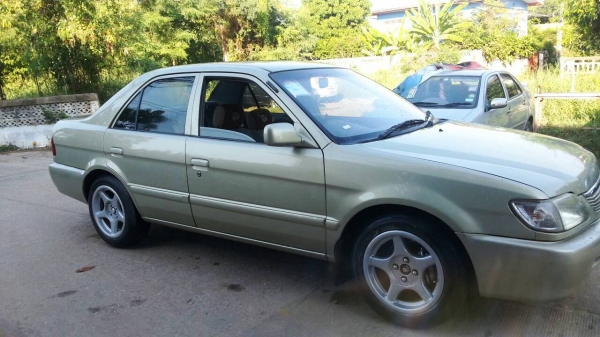 toyota soluna โฉมหยดน้ำ ปี 2000 เกียร์ธรรมดา ติดlpgหัวฉีด toyota soluna โฉมหยดน้ำ ปี 2000 เกียร์ธรรมดา ติดlpgหัวฉีด