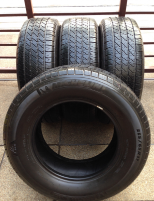 ยาง Michelin 265 65 17 ปี12 ดอกเต็ม พร้อมใช้งาน ราคาไม่แพง