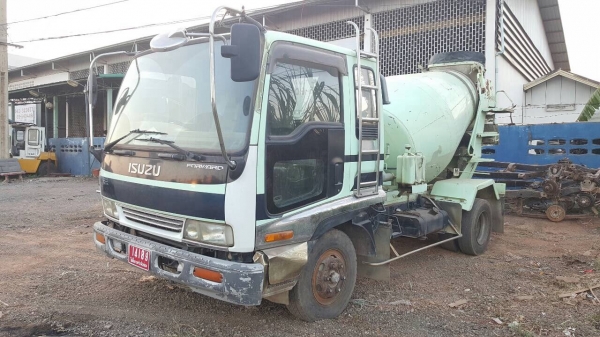 ขาย รถโม่ปูน 2.5 คิว เก่านอกไม่เคยใช้ในไทย ISUZU DECA เครื่อง 6HH1 210 แรงม้า คัสซีสวยตลอดเส้น เบรคทิฟฟี่ แอร์ครบ เอกสารใบอินวอยซ์ ราคาคุยกันได้ครับ