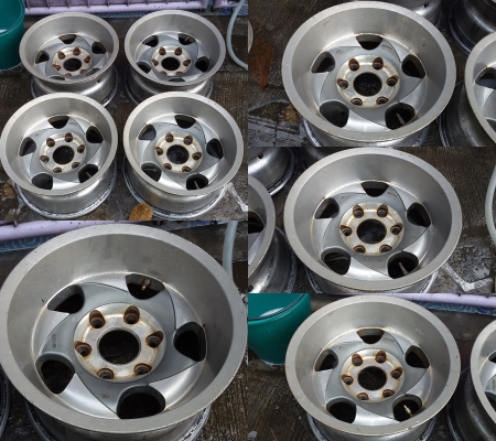 แม็ก Enkei off road ขอบ 15 4ชุด กว้าง 8.5 นิ้ว ET-20 และ ET-29 กว้างๆล้นๆ สภาพดี ไม่คดไม่ดุ้ง  มีรอยตะกลัน บ้าง โดยรวมสวยอยู่ครับ ให้ดี ปัดเงาหน่อย สวย ขอบยังหนา  ราคา ชุดละ 5,900 บาท