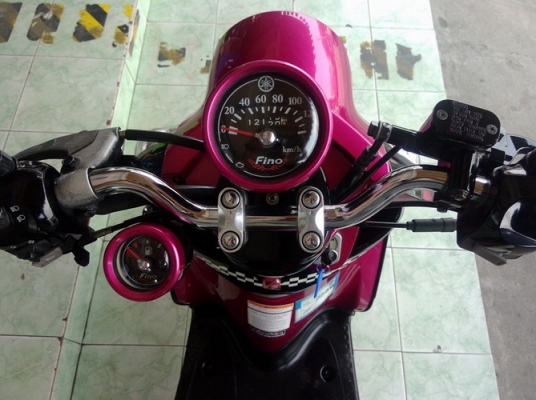 Fino ลาย Fashion รถปี54 สีชมพูดำ สวยๆพร้อมเล่ม ราคาถูกครับ