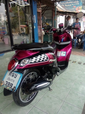 Fino ลาย Fashion รถปี54 สีชมพูดำ สวยๆพร้อมเล่ม ราคาถูกครับ