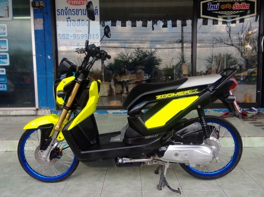 Honda Zoomer X ใหม่ล่าสุด รถปี58 รถ6เดือน หัวฉีดประหยัดน้ำมัน แต่งสวยลงล้อมาครับ Honda Zoomer X ใหม่ล่าสุด รถปี58 รถ6เดือน หัวฉีดประหยัดน้ำมัน แต่งสวยลงล้อมาครับ