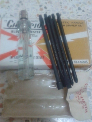 ไขควง วัดไฟได้ champion