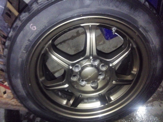 แม็กเจแปนนำเข้า ขอบ 15 พร้อมยาง นำหนักเบามาก ราคา 6900 บาท แม็กเจแปนนำเข้า ขอบ 15 พร้อมยาง นำหนักเบามาก ราคา 6900 บาท