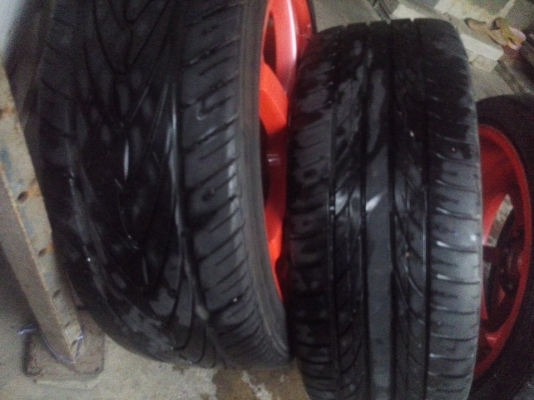 แม็กสีส้มจ๊าบๆ ขอบ 17 ขนาด 4 รู 100 และ 114 พร้อมใช้ 6900 บาท แม็กสีส้มจ๊าบๆ ขอบ 17 ขนาด 4 รู 100 และ 114 พร้อมใช้ 6900 บาท