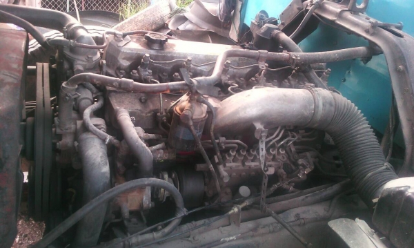 ขายสิบล้อ HINO FL176 เพลาเดียว HO7D เครื่องดีคัชชีสวย ยางพร้อมใช้งาน10เส้น