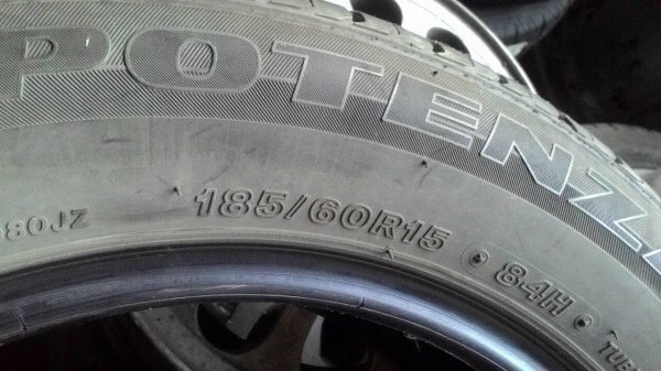 185/60R15 BRIDGESTONE POTENZA ชุด 4 เส้น tel.081-427-3941 ไลน์ไอดี autobot107 185/60R15 BRIDGESTONE POTENZA ชุด 4 เส้น tel.081-427-3941 ไลน์ไอดี autobot107