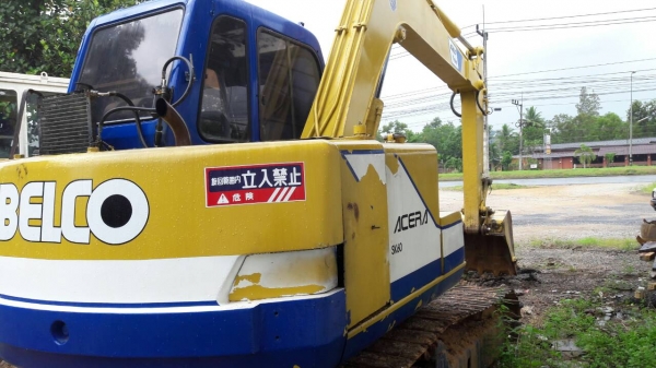 ขายรถแบคโฮ KOBELCO SK60-/// เอกสารเล่มทะเบียน ราคา 550000
