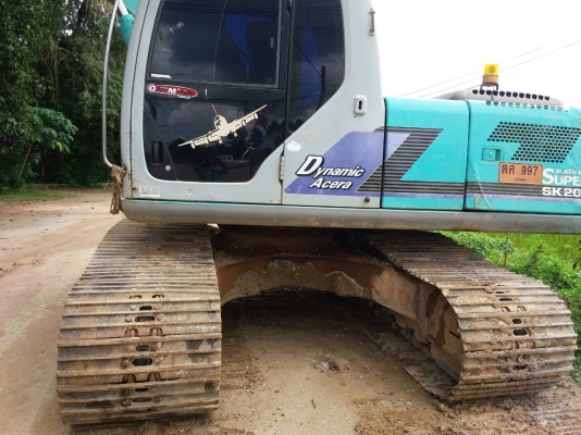 ขายรถแบคโฮ KOBELCO SK200-6 YN10 เอกสารเล่มทะเบียน ราคา 1500000