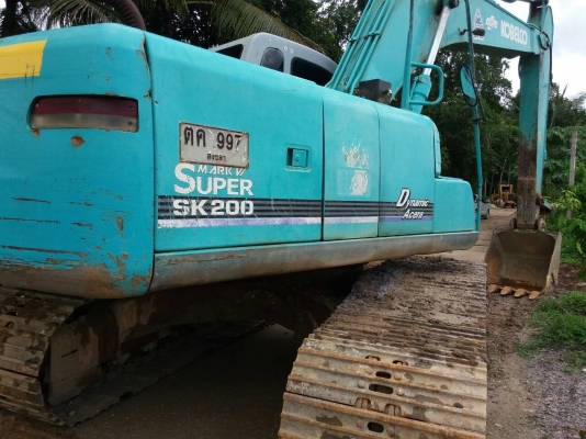 ขายรถแบคโฮ KOBELCO SK200-6 YN10 เอกสารเล่มทะเบียน ราคา 1500000