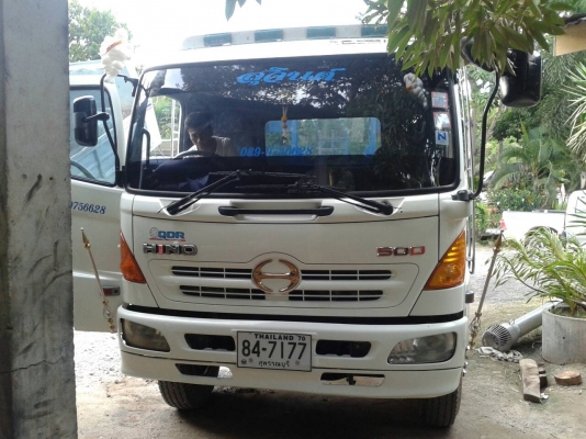 ขายรถบรรทุก 10 ล้อเทรลเลอร์ HINO MEGA 260 แรงม้าปี 2548 มีสะพานไฮดรอลิค ราคา 1500000