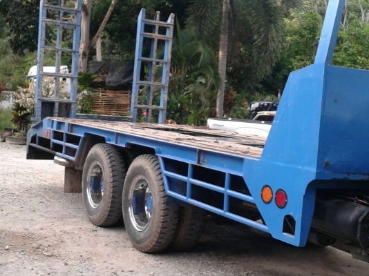 ขายรถบรรทุก 10 ล้อเทรลเลอร์ HINO MEGA 260 แรงม้าปี 2548 มีสะพานไฮดรอลิค ราคา 1500000