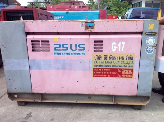 ขาย denyo รุ่น  DCA-25 USI ขนาด 25 kva