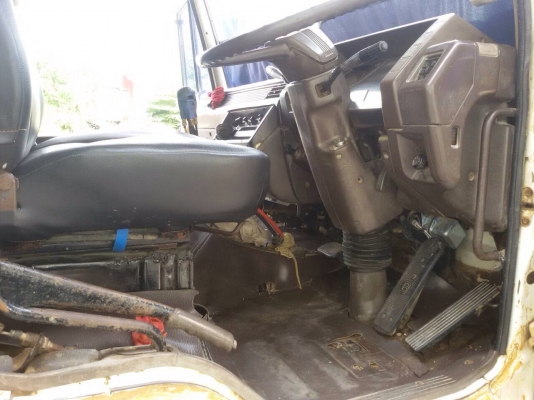 ขายรถบรรทุกสิบล้อดัมพ์ Mitsubishi MA เครื่อง 6D16-195 แรง ปี 44 ซีเรียล 22,xxx กระบะดัมพ์สามมิตร