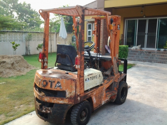 ขาย forklift toyota 4fgl15 1.5 ตัน เก่านอก