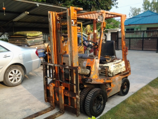 ขาย forklift toyota 4fgl15 1.5 ตัน เก่านอก